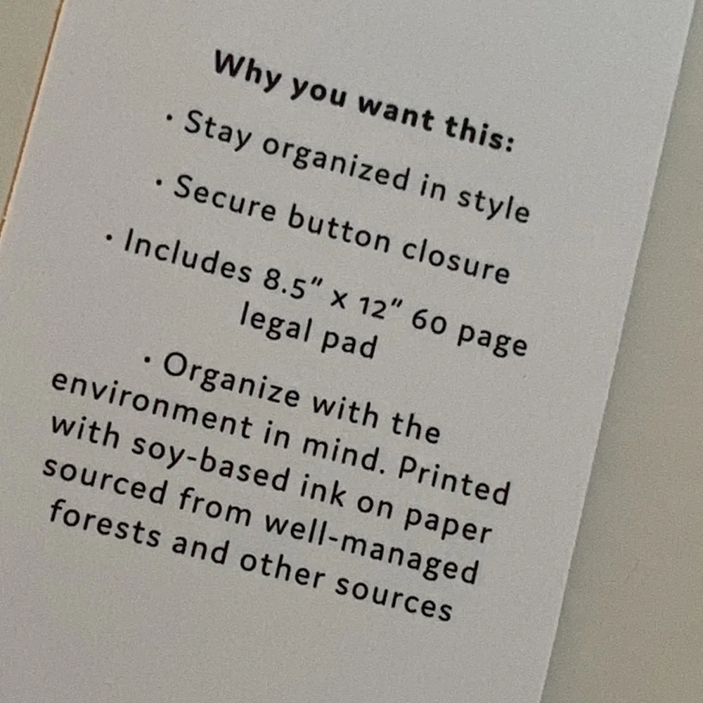 U Brand Daily Pad-folio